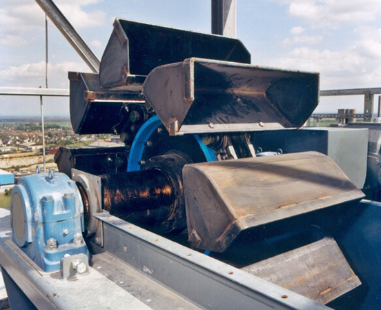 Bucket elevator role in glass plant